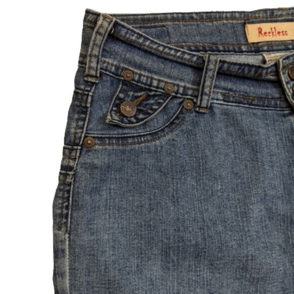 Reckless Jeans with Graffiti Custom Art Junior's 5 - Picture 11 of 13